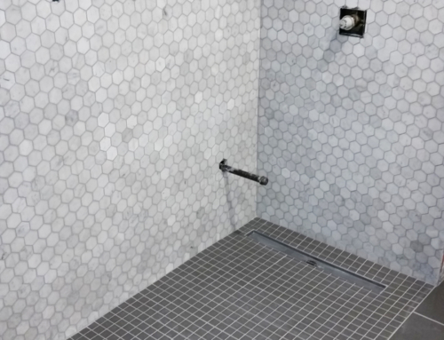 Zero Entry Steam Shower